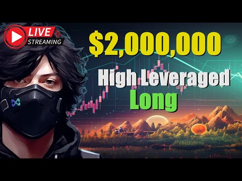 LIVE - $2,000,000 Million Dollar LONG Trade - Bitcoin