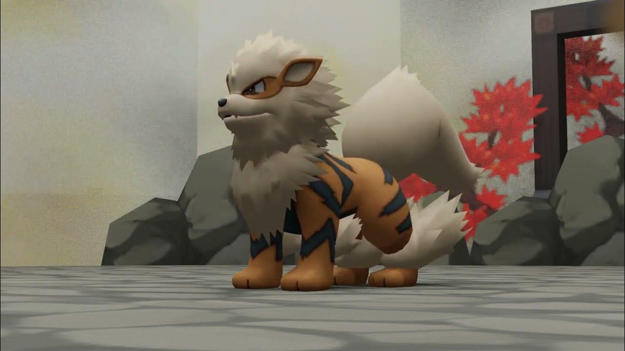 Growlithe Evolves into Arcanine! [Blender Animation] YouTube