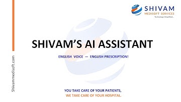 AI Prescription Assistant | Doctor–Patient Talk to Auto Prescription | Shivam Medisoft