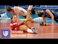 Tatiana Schukina Beautiful Volleyball Girl Warming Up