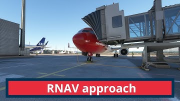 Tutorial: How to fly an RNAV approach PMDG 737NG