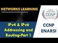 1.1 IPv4 &amp; IPv6 addressing and forwarding - CCNP ENARSI - Part 1/3