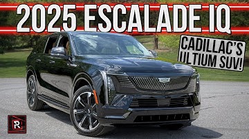 The 2025 Cadillac Escalade IQ Is A Powerful Flagship SUV With The Speed Of An Escalade V