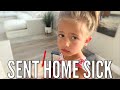 Stella is Sent Home Sick from School | New Changes at Home