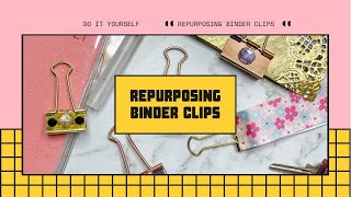 4 Easy Binder Clip Hacks Diy Mumsy & Bub