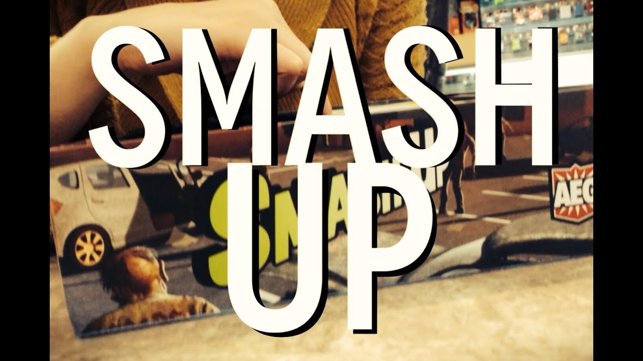 Couple vs.  Cardboard vs.  Smash Up