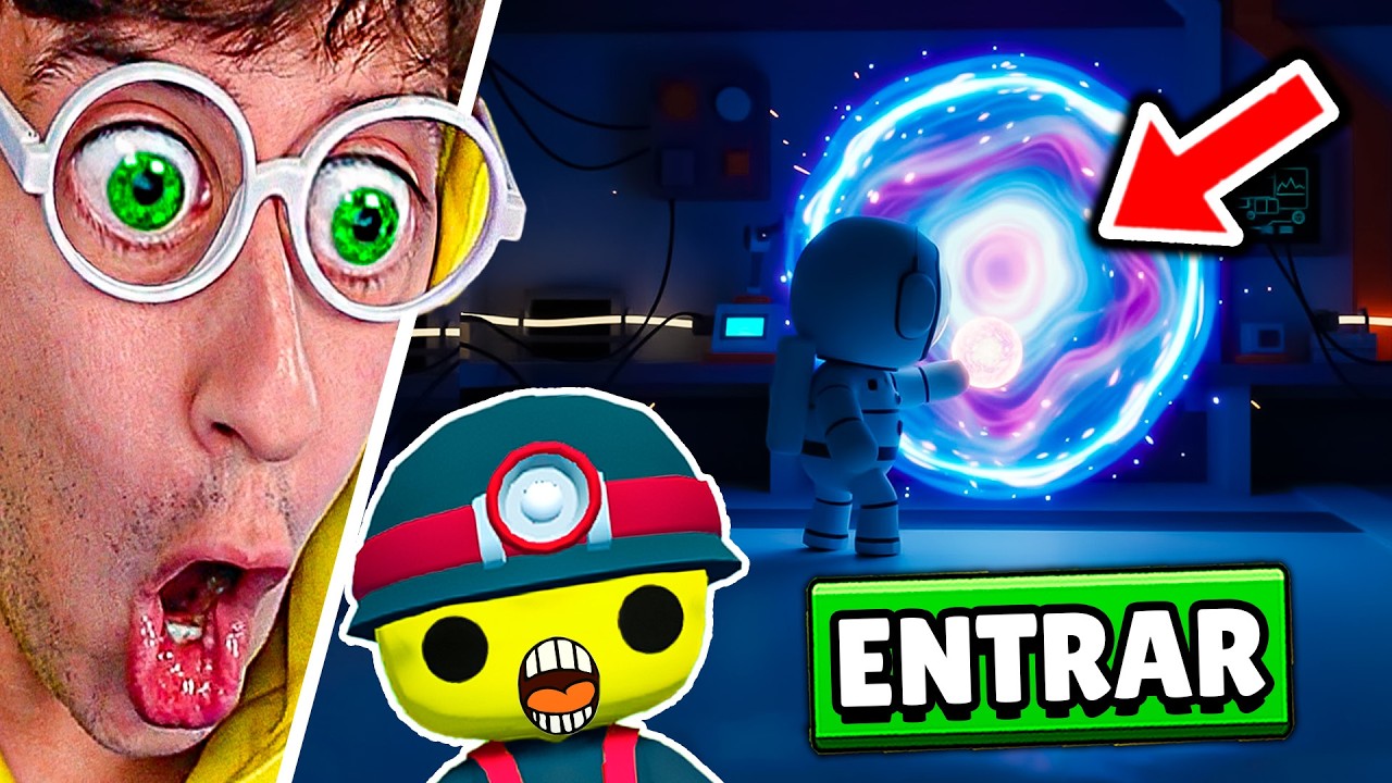 Consigo MÁQUINA de TELETRANSPORTE ☢️🧑🏻‍🔬👽!! (desastre) - Wobbly Life #460