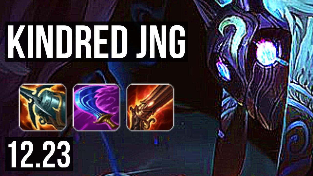 KINDRED vs ELISE (JNG) | 14/1/8, 65% winrate, Legendary | KR Challenger | 12.23