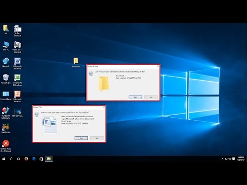 How To Get Back Ask Before Deleting Option In Windows 10