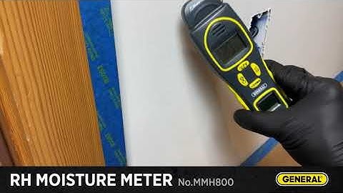 MMH800 Pin/Pinless Moisture Meter