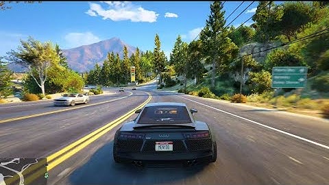 GTA 5 Next Level Graphics QuantV + NVE | Realistic Gameplay On RX 6800XT Ultra Settings