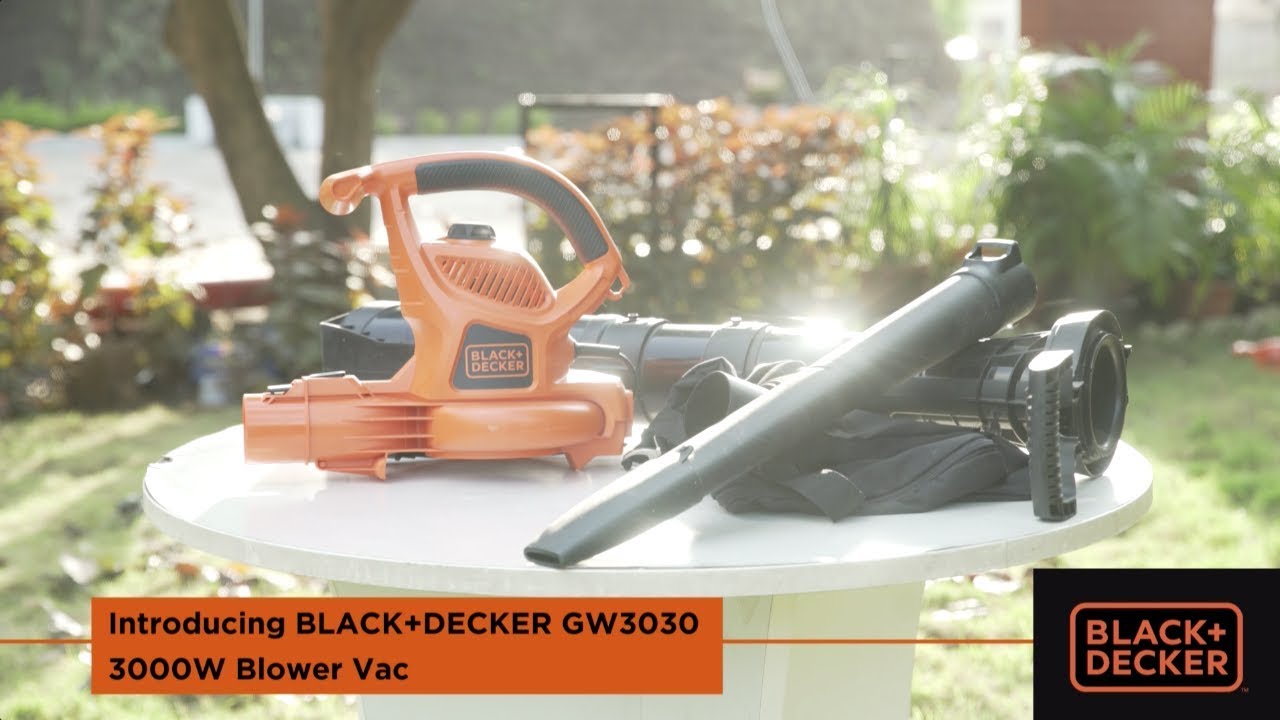 Wijzigingen van Tablet Kiezelsteen BLACK+DECKER Blower and Suction Vacuum Cleaner I For Home and Outdoors -  YouTube