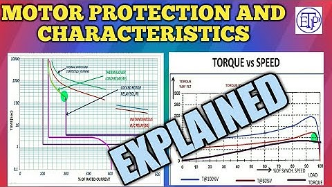 Induction Motor Protection& Characteristics|Induction Motor Characteristics|Protection