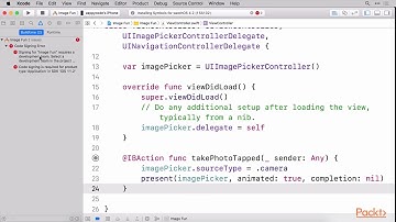 Working with Camera and Images in iOS Apps: User Photo| packtpub.com