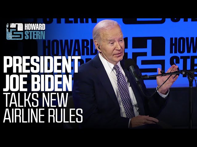 President Joe Biden On New Airline Refund Rules