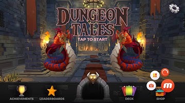 Dungeon Tales An RPG Deck Building Card Game 1st Review Part 1 Lets Brawl (ง