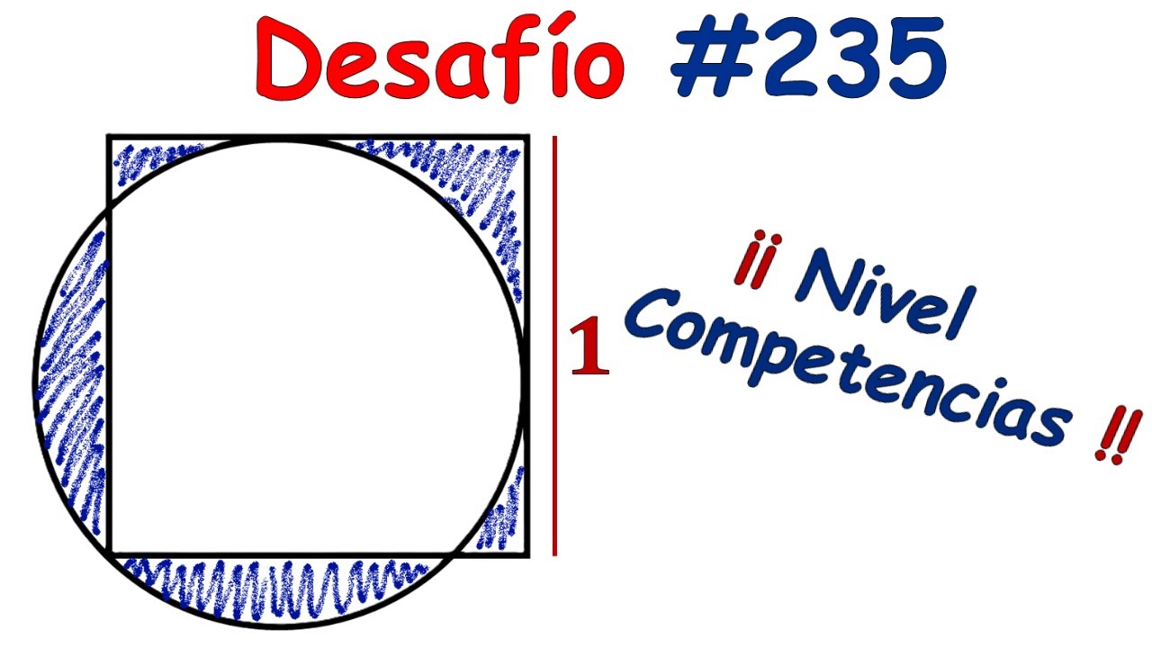 ¡¡ Nivel Competencias !! Fascinante Ejercicio de Áreas Sombreadas