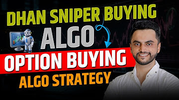 Dhan Sniper Buying Algo | Option Buying Algo Strategy | Dhan Algo Trading