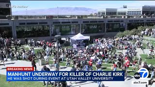 Latest update amid manhunt for Charlie Kirk's killer