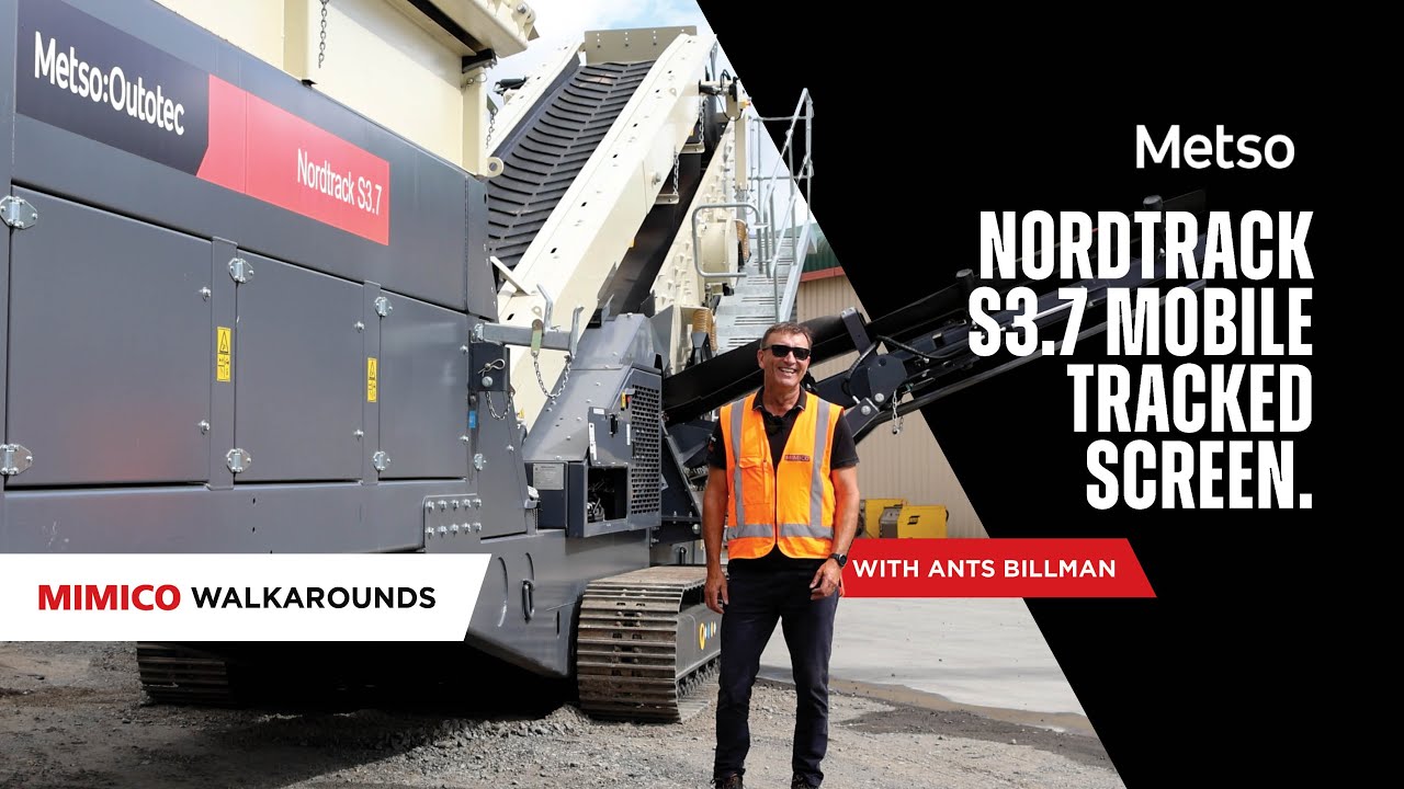 Metso Nordtrack S3.7 Mobile Screen Walkaround | MIMICO NZ