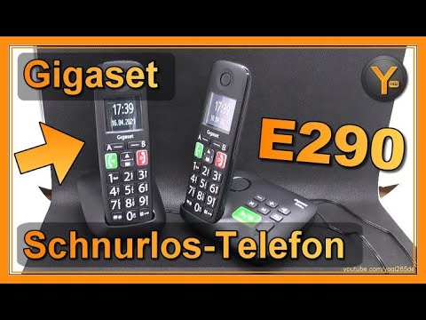 Ein Senioren-Telefon? Gigaset Das E290 E290A YouTube - brauchbares / -