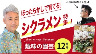 ほったらかしで育てる！ 趣味の園芸12月号　シクラメン特集！ 植木の剪定他