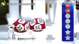 2018 03 20 Euro Millions Number and draw results