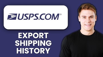 NEW! How to Export USPS Shipping History (2025) 📦 | Step-by-Step USPS Tracking Guide