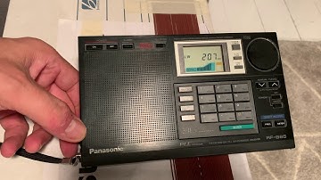 RÚV Rás 1/Rás 2, Eiðar, Iceland 207 kHz copied with Panasonic RF-B65 and LW induction loop