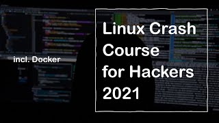 Linux Crash Course for Hackers (Kali Linux Tutorial)