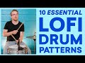 10 Lofi Drum Patterns Every Producer Should Use (Free Sample Pack)