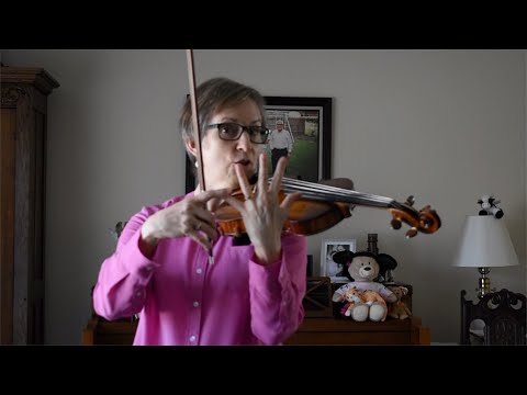 Violin & Viola Video 17 - Fingering "Open the Hand with Finger Patterns"