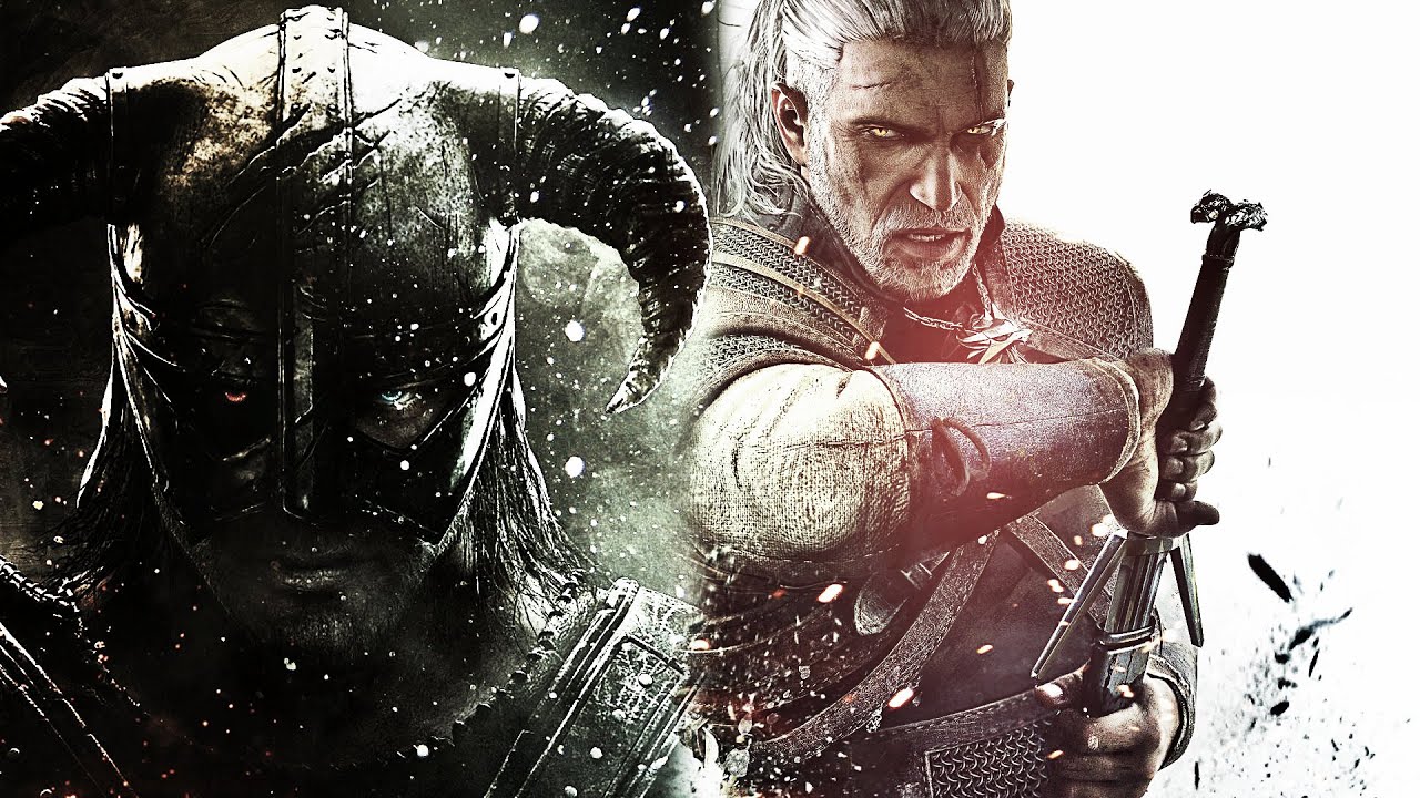 Skyrim VS Witcher 3 PART 1 YouTube