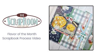 The ScrapRoom | November 2025 Flavors of the Month Sketch | Memories | @MirandaWebber82