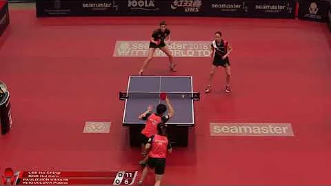 CHEN Xingtong / SUN Yingsha vs JONSSON Jennifer / ...