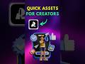 📲 Quick Assets For Creators #shorts #viralshorts #tech #ai #secrethacks #graphicdesign #aitools