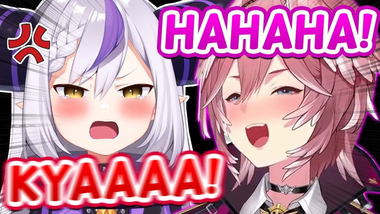Laplus PANICKED So Hard That Lui Couldn't Stop Laughing...