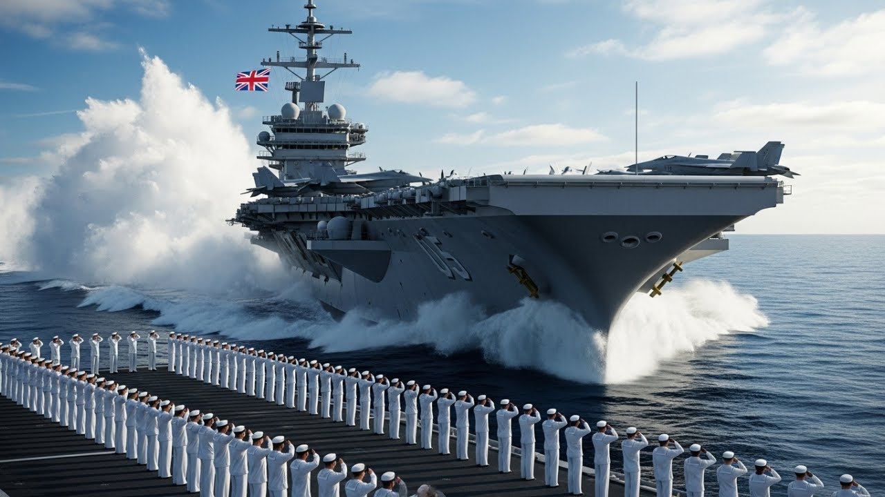 Inside the UK’s Most Powerful Aircraft Carrier Ever Built — In Action