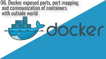 Docker exposed ports, port mapping and communication of containers with outside world