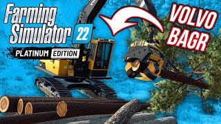 VOLVO BAGR V AKCI! | Farming Simulator 22 Platinová Edice #13