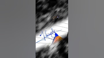 Krishna Stylish Name Signature writing video #shorts #signature #learntosign #howtosign #sign #yt