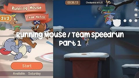 Tom and Jerry Chase | Running Mouse / Team Speedrun - Part 1