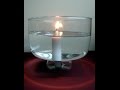 Underwater Candle - Science Experiment