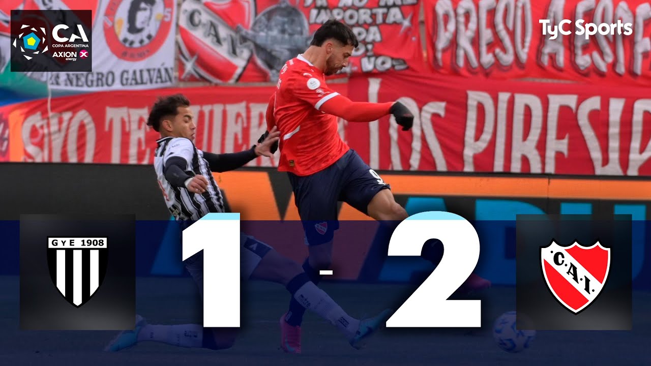 Gimnasia (M) 1 - 2 Independiente | Copa Argentina 2025 | 16avos de final