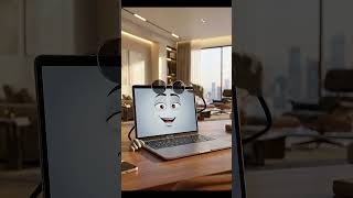 This MacBook Air Has Attitude 😂 #shorts #macbook  #macbookair #ai #shorts #tech #viral