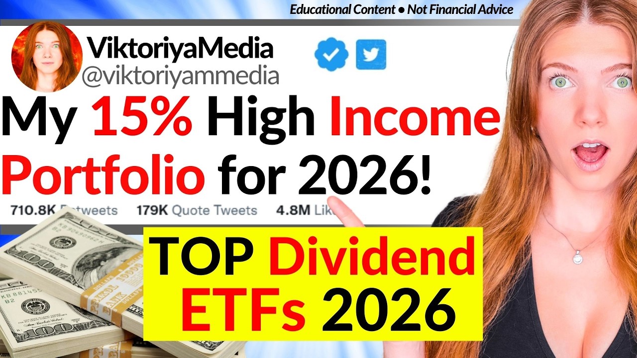 My 15% High Income ETF Portfolio For AI & Recession Risk in 2026!