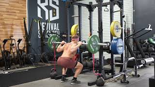 Banded Back Squat