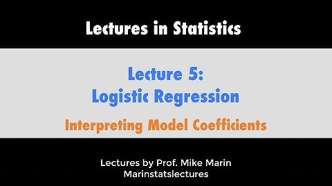 5.7 Logistic Regression: Interpreting Model Coefficients