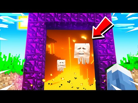 GOING TO A SUPER REALISTIC NETHER! (MINECRAFT)