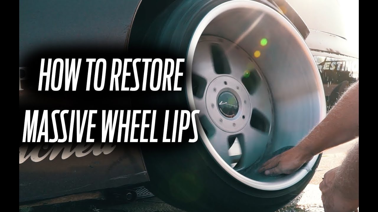 HOW TO RESTORE 3 PIECE WHEEL LIPS (POLISHING HOTBOI WHEELS) YouTube